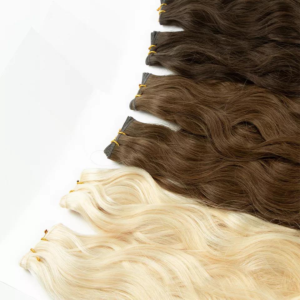 Genius Weft Hair Can Be Cut No Return Hair Virgin Genius Weft Comfortable Hair Extension